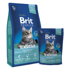 Сухий корм для кішок Brit Premium Cat Sensitive Сухий корм для кішок Brit Premium Cat Sensitive