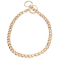 Ланцюжок-нашийник для собак Sprenger кругле ланка, позолочена сталь 2 мм Ланцюжок-нашийник для собак Sprenger кругле ланка, позолочена сталь 2 мм