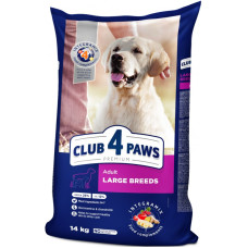 Сухий корм для собак великих порід Клуб 4 Лапи Premium 14 кг