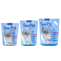 Сілікагелевой наповнювач для кішок Sani Pet Сілікагелевой наповнювач для кішок Sani Pet