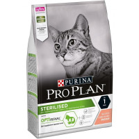 Сухой корм для стерилизованных кошек ProPlan Sterilised Senses, с лососем