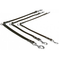 Повідець-сворка для двох собак Trixie шкіра