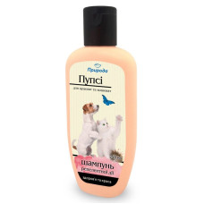 Шампунь від зовнішніх паразитів для кошенят і цуценят Природа Пупсі 250 мл (PR740190)
