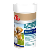 Вітаміни для шкіри і шерсті собак і кішок 8in1 Excel BREWERS YEAST Вітаміни для шкіри і шерсті собак і кішок 8in1 Excel BREWERS YEAST