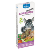 Колосок Коктейль для шиншилл (луговые травы и минералы, орех) 90г (PR240101) Колосок Коктейль для шиншилл (луговые травы и минералы, орех) 90г (PR240101)