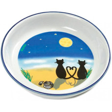 Миска для котів Flamingo Cat Moon, 200 мл Миска для котів Flamingo Cat Moon, 200 мл