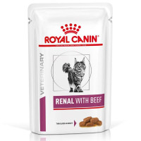 Лечебный влажный корм для кошек Royal Canin RENAL CAT BEEF 0,085 кг