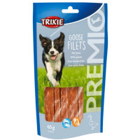 Ласощі для собак Trixie PREMIO Goose Filets філе гусака, 65 г (31809) Ласощі для собак Trixie PREMIO Goose Filets філе гусака, 65 г (31809)