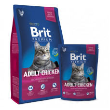 Сухий корм для кішок Brit Premium Cat Adult Chicken Сухий корм для кішок Brit Premium Cat Adult Chicken