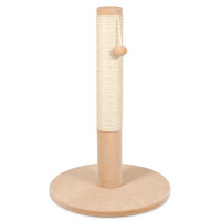 Дряпка для кошек Природа Гигант столбик, бежевая (PR241411)