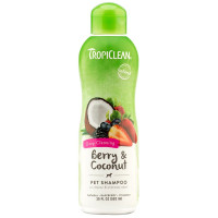 Шампунь от сильного загрязнения кошек и собак TropiClean Berry Coconut