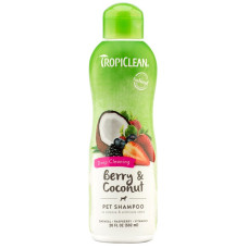 Шампунь від сильного забруднення котів і собак TropiClean Berry Coconut