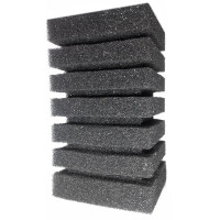 Губка для акваріумних фільтрів Resun середнєпориста 8х8х14 см