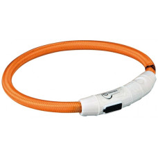 Ошейник светящийся для собак Trixie с USB оранжевый Ошейник светящийся для собак Trixie с USB оранжевый