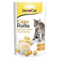 Ласощі для котів GimCat Kase-Rollis комплекс вітамінів, 40 гр