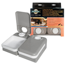Автоматична годівниця для котів та собак з таймером на 2 порції PetSafe Eatwell 2 Meal Pet Feader (PF2_19) Автоматична годівниця для котів та собак з таймером на 2 порції PetSafe Eatwell 2 Meal Pet Feader (PF2_19)