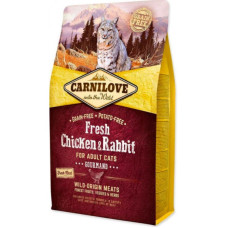 Сухий корм для кішок Carnilove Fresh Chicken and Rabbit Gourmand for Adult cats, з куркою і кроликом Сухий корм для кішок Carnilove Fresh Chicken and Rabbit Gourmand for Adult cats, з куркою і кроликом