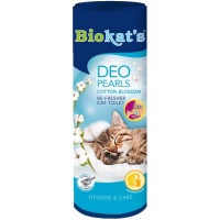 Дезодорант для котячого туалету Biokat's Deo Pearls Cotton, 700 гр Дезодорант для котячого туалету Biokat's Deo Pearls Cotton, 700 гр