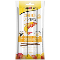 Лакомство для кошек GimCat Superfood Duo-Sticks лосось/манго (G-420554) Лакомство для кошек GimCat Superfood Duo-Sticks лосось/манго (G-420554)