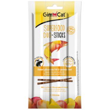 Ласощі для котів GimCat Superfood Duo-Sticks лосось/манго