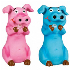 Іграшка для собак, порося Едді хрюкаючий Flamingo PIG EDDY, латекс