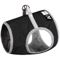Шлея м'яка для собак Collar AiryVest ONE, чорний