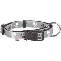 Нашийник для собак Trixie Silver Reflect з лапами світловідбиваючий