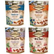 Ласощі для собак Carnilove Dog Crunchy Snack, 200 гр Ласощі для собак Carnilove Dog Crunchy Snack, 200 гр