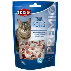 Ласощі для кота Trixie Premio Tuna Rolls тунець 50 гр (42732) Ласощі для кота Trixie Premio Tuna Rolls тунець 50 гр (42732)