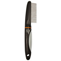 Расческа для собак и кошек Trixie вращающающийся средний зуб (23772)