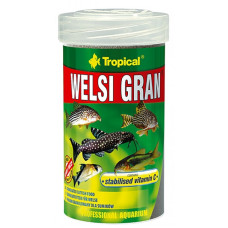 Корм для аквариумных рыб, кормящихся со дна Tropical Welsi Gran