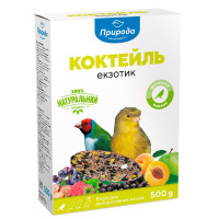 Корм для амадин та канарок Природа Коктейль Екзотик, 500 г (PR241029)
