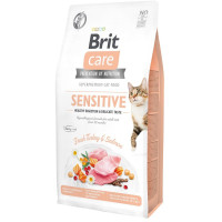 Сухой корм для привередливых кошек Brit Care Cat GF Sensitive HDigestion and Delicate Taste Сухой корм для привередливых кошек Brit Care Cat GF Sensitive HDigestion and Delicate Taste