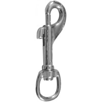 Карабин для собачьих поводков Trixie хром