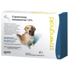 Стронгхолд для великих собак від 20 до 40 кг, 3 піпетки