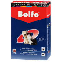 Ошейник антиблошинный для кошек и собак малых пород Bolfo 35 см