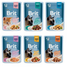 Вологий корм для котів Brit Premium Cat, 85 гр Вологий корм для котів Brit Premium Cat, 85 гр