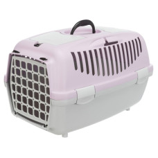 Переноска для кішок і собак Trixie Capri 2, XS-S: 37 * 34 * 55 см, світло-сіра / лілова (39823) Переноска для кішок і собак Trixie Capri 2, XS-S: 37 * 34 * 55 см, світло-сіра / лілова (39823)