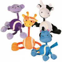 Іграшка для собак Trixie мотузкова з тенісним м'ячем (3612) Іграшка для собак Trixie мотузкова з тенісним м'ячем (3612)