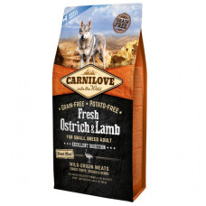 Сухий корм для собак Carnilove Fresh Ostrich and Lamb for Small Breed Dogs Сухий корм для собак Carnilove Fresh Ostrich and Lamb for Small Breed Dogs