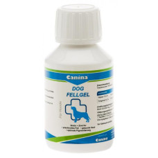 Біотин з цинком для дрібних вибагливих собак Canina Dog Fell Gel 100 мл