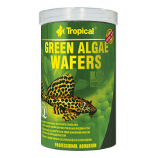 Сухий корм для для травоїдних донних риб Tropical в пластинках Green Algae Wafers
