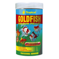 Сухий корм для золотих рибок Tropical в гранулах Goldfish Color Pellet