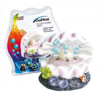 Декорация для аквариума KW Zone Морская раковина с распылителем (U-737) Декорация для аквариума KW Zone Морская раковина с распылителем (U-737)