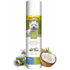 Шампунь для собак з білою шерстю GimDog Natural Solutions, 250 мл Шампунь для собак з білою шерстю GimDog Natural Solutions, 250 мл
