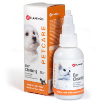 Капли для чистки ушей для собак и кошек Flamingo Petcare Ear Cleaner, 50 мл (510951) Капли для чистки ушей для собак и кошек Flamingo Petcare Ear Cleaner, 50 мл (510951)