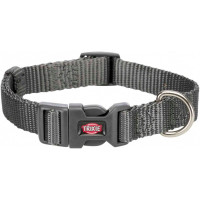 Ошейник для собак Trixie Premium нейлон графитовый