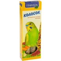 Колосок для попугая Природа Овощной, 140 г (PR740023)