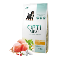 Сухий корм для собак великих порід Optimeal - курка