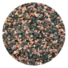 Грунт для акваріума Nechay ZOO чорно-рожевий невеликий 10 кг